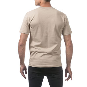 Camiseta Básica de Manga Corta para Hombre, Cuello Redondo, 100% Algodón, Corte Regular, Secado Rápido, Transpirable, Color Sólido, Impresión Personalizada - Product Image 5