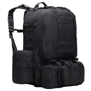 Mochila de Senderismo con Marco Externo, Estilo Vintage, Negra, Oxford 900D, 80L, Impermeable y Transpirable, en Oferta - Product Image 6