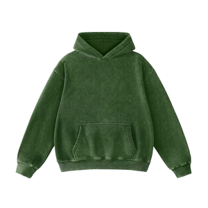 Sudadera con Capucha y Cremallera para Hombre, Color Verde, con Nombre y Número Personalizados, Logotipo del Equipo Impreso, Forro Polar Transpirable e Impermeable, Estilo Invernal TITAN TREAD - Product Image 2