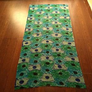 Châle élégant et léger pour femme en 100 % pure laine mérinos, imprimé à la main, brodé, respirant, extensible dans quatre directions, chaud et tendance - Product Image 6