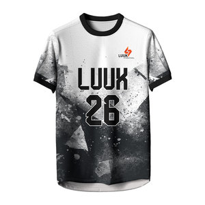 Camiseta de Fútbol Personalizada con Impresión, Uniforme de Equipo, Sublimación, Secado Rápido, Transpirable, Ropa Deportiva de Entrenamiento con Logotipo - Product Image 5