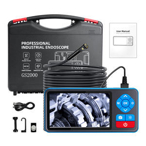 Cámara Endoscópica Industrial a Prueba de Agua con Pantalla de 4.5 Pulgadas, Precio de Fábrica, Tubo Flexible de 8mm, Batería de Litio de 2500mAh, Hecho en Guangdong - Product Image 1