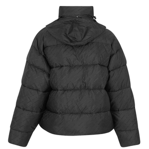 Veste matelassée en nylon pour homme, coupe-vent, imperméable, anti-UV, col montant, doublée, avec logo frontal, idéale pour la randonnée en hiver - Product Image 5