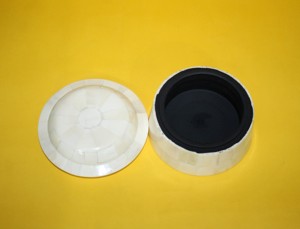 Caja de Almacenamiento de Polvo con Incrustaciones de Hueso Azul Hecha a Mano, Tarro Decorativo con Incrustaciones de Hueso, Contenedor de Decoración de Lujo para el Hogar - Product Image 5