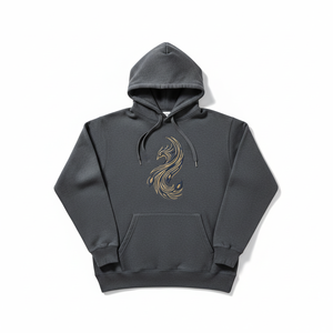 Sweat à capuche unisexe personnalisé style streetwear, automne, écologique, respirant, 100% coton 380 g/m², coupe oversize, épais, avec lavage au sel et aux enzymes - Product Image 4