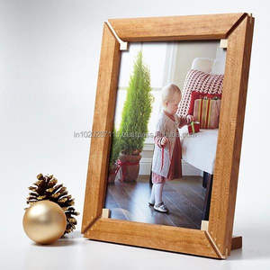 Marco de fotos de madera premium para decoración de dormitorio, exhibición en pared o mesa, estilo rústico elegante, regalo para boda, aniversario, cumpleaños - Product Image 1