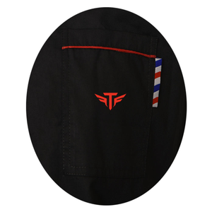 <b>Men's</b> <b>Black</b> Sleeveless <b>Vest</b> Red Zipper Front Pockets Stand Collar Casual Winter Outerwear Breathable Eco-Friendly Quick Dry - Product Image 5