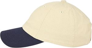 Casquette classique bicolore – 100 % coton, sangle à boucle métallique réglable, coupe basse, casquette de baseball unisexe - Product Image 2