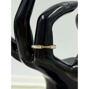 Indian Ethnic Alice Anti-Tarnish Stainless Steel Casual Ring - Product Image 3