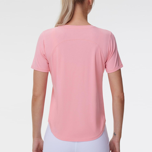 Blank <b>Color</b> OEM Serviced Custom Design Women T <b>Shirts</b> Plus Size Quick Dry Breathable Summer Wear Women T <b>Shirt</b> - Product Image 4