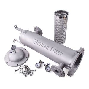 Túi duy nhất loại thép không gỉ 304 316L hiệu quả cao primatte nước & lọc chất lỏng Điều kiện Mới - Product Image 6