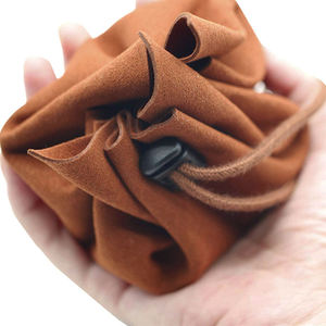 Bolsa de Dados de Cuero Hecha a Mano para DND, Bolsa de Almacenamiento con Cordón, Bolsa Grabada para Juegos de Mesa de Dungeons and Dragons, Regalo - Product Image 4
