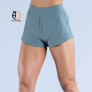 Shorts de yoga en nylon pour femme, effet push-up, sans couture, pour l'été, fitness, gym, tie-dye - Product Image 3