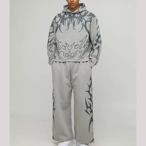 Sweat à capuche oversize élégant et confortable, coupe ample, idéal pour le streetwear, les superpositions décontractées, les voyages ou les tenues de tous les jours - Product Image 6