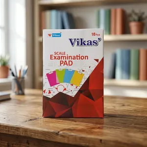 Bloc de Notas Vikas Irrompible para Exámenes, Tablero de Escritura de Plástico Resistente para la Escuela, la Universidad, la Oficina y Exámenes Competitivos - Product Image 3
