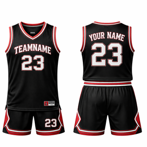 ชุดบาสเก็ตบอลทีมมืออาชีพ ออกแบบได้ตามต้องการ ระบายอากาศได้ดี เป็นมิตรกับสิ่งแวดล้อม แห้งเร็ว ผลิตจากโพลีเอสเตอร์ 100% ลายเรียบ สายรัดแบบ T-Strap - Product Image 2