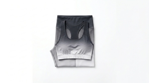 Conjunto Deportivo para Mujer, Conjunto de Yoga Transpirable con Estampado a Cuadros, Top sin Mangas de Alta Calidad de 2 Piezas con Cintura Elástica y Logotipo Frontal - Product Image 4