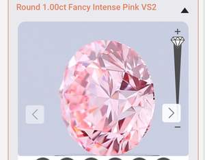 Diamante Rosa Cultivado en Laboratorio con Certificación IGI, de Alta Demanda, para la Elaboración de Joyas como Pendientes, Collares, Pulseras, Colgantes y Anillos de Compromiso - Product Image 3