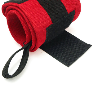 Bandes de poignet élastiques de qualité supérieure pour la musculation, logo personnalisé OEM, sangles de poignet pour la musculation, vente en gros - Product Image 6