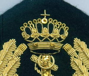 Parches de fieltro no tejido grabado en relieve termoadhesivos, insignias masónicas hechas a mano, insignias bordadas personalizadas al por mayor, OEM ODM de diseño - Product Image 4