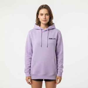 Sudadera con Capucha para Mujer, Color Lavanda, 100% Algodón, Corte Regular, Manga Larga, con Bolsillos, Logotipo Personalizado, Ropa de Otoño - Product Image 3