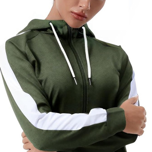 Chándal ligero para mujer, chaqueta y pantalones personalizables, ropa deportiva elástica para gimnasio, ejercicio y entrenamiento diario. - Product Image 4