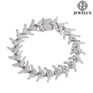 Heavy Iced <b>Statement</b> <b>Necklace</b> 925 Silver Rhodium Plated Moissanite Star Shape Luxury Unisex Party Jewelry Wholesale Available - Product Image 1