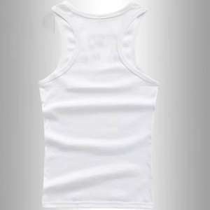 เสื้อกล้ามเข้ารูปแขนกุดผ้าฝ้าย100% สำหรับยิมของผู้ชายเสื้อกล้ามโครงระบายอากาศได้ตามต้องการ - Product Image 2