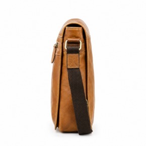 Bolso Mensajero de Cuero Vintage, Bandolera, Maletín para Portátil, Trabajo, Viajes, Unisex, Hecho a Mano, Rústico, Oficina, Uso Diario, Regalo para Hombres - Product Image 4