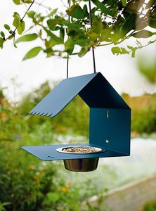 Nichoir vintage suspendu pour oiseaux, abri pour oiseaux en métal, mangeoire pour oiseaux, décoration de jardin extérieure, nichoir décoratif - Product Image 4