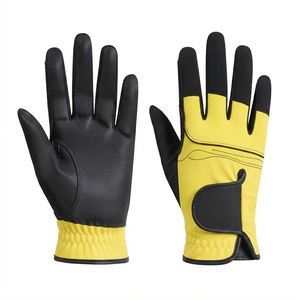 Gants d'équitation flexibles pour hommes et femmes, respirants, pour l'entraînement sportif équestre, légers, antidérapants, avec adhérence sur la paume - Product Image 1