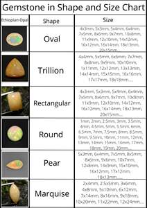 Top qualité 100% opale éthiopienne naturelle ronde en forme de brillant Cabochon coupe pierre précieuse en vrac opale de haute qualité pierre précieuse en vrac OEM - Product Image 3