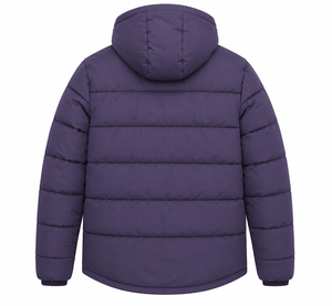 Chaqueta Acolchada de Cuello Alto para Hombre, Cierre de Cremallera, Estilo Casual, Calidad Premium - Product Image 4