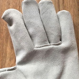 Guantes de Trabajo de Cuero Vacuno con Logotipo Personalizado, Diseño Nuevo, Resistentes al Calor y a las Chispas, Guantes de Protección Industrial - Product Image 5