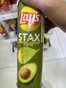 Lay's STAX Saveur Moutarde Avocat 90g Chips de pommes de terre croustillantes, collation de haute qualité, idéale pour la distribution en supermarchés et la vente au détail - Product Image 6