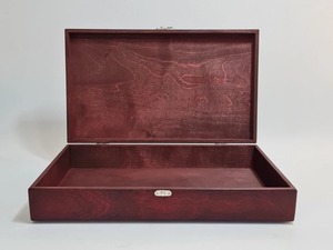 Boîte de rangement en bois la plus vendue avec couvercle à charnière, emballage écologique pour cadeaux, bijoux, cosmétiques et produits à vendre - Product Image 4