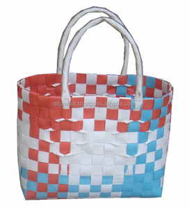 Vietnam Handmade Eco-friendly PVC Tote <b>Bag</b> with <b>Sequined</b> & Pearl Decorations Open Closure Unisex Customized Size Assorted Colors - Product Image 4