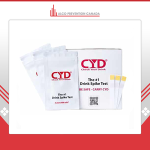 ผู้จัดจำหน่าย Alco Prevention Canada สำหรับชุดตรวจจับการเติมสารเคมีในเครื่องดื่มคุณภาพสูง ความแม่นยำสูง 97% สำหรับแบบซอง - Product Image 3