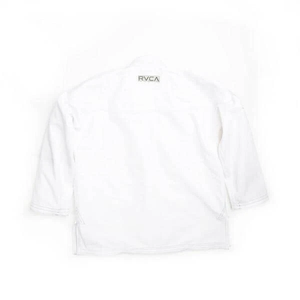 ชุดโชโยโรลขายดีที่สุด # 38 RVCA (สีขาว) ชุดยิวยิตสู 450 GSM - Product Image 2
