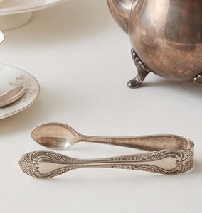 <b>Vintage</b> Silver Plated Tea Spoon Set With Long Handle <b>Mirror</b> Polish Durable Design For Wedding Occasions - Product Image 3