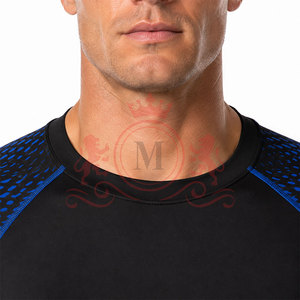 Modern <b>Athletic</b> Shirt With Smooth Performance Fabric Rash Guard For Exercise Sessions Rash Guard - Product Image 5
