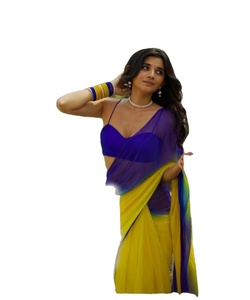 Banarasi Saree en soie avec broderie pour mariée femme prêt à porter bas prix - Product Image 1
