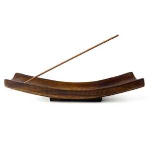 Porta Incienso de Madera Hecho a Mano |   Recipiente para cenizas de incienso |   Decoración para Meditación |   Accesorios de Yoga para Regalo - Product Image 4