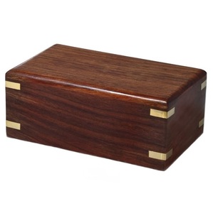 Premium Quality Wooden <b>Keepsake</b> <b>Box</b> for Ashes Rectangular Wooden Urn Premium Quality Cremation Funeral Urn - Product Image 4