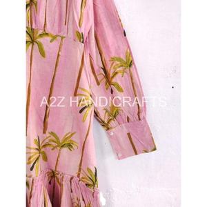 ชุดเดรสยาวสไตล์โบฮีเมียนสำหรับผู้หญิงชุดเดรสยาวทรงหลวมพร้อมเข็มขัดสำหรับใส่ไปชายหาดแฟชั่นใหม่ - Product Image 6