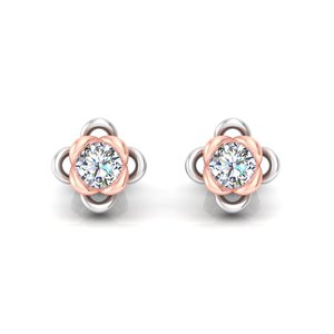 Designer Round Cut Lab Grown Diamond 10k 14K 18k Solid Gold Long Dangle <b>Earrings</b> <b>Tops</b> for Gift Party & Anniversary Everyday Wear - Product Image 1