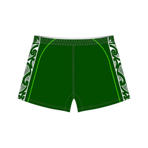 Pantalones Cortos Deportivos Sublimados Personalizados, Transpirables, Antibacterianos, con Cintura Elástica, para Fútbol, Rugby - Product Image 2