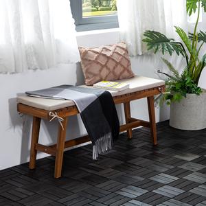 กระเบื้องดาดฟ้ากลางแจ้งที่มีดีไซน์12แผ่นสไตล์ทันสมัยติดตั้งง่าย DIY - Product Image 5