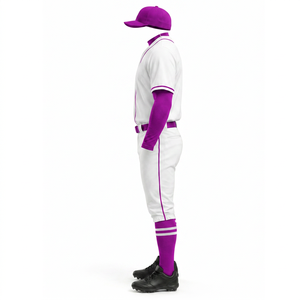 Uniforme de Béisbol de Color Sólido de Alta Calidad, Último Diseño, Nuevo Estilo, Uniforme de Béisbol de Primera Calidad - Product Image 5