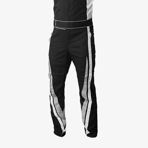 Traje de Carreras de Karts Personalizable de la Mejor Calidad, Color Negro, Cuello Alto, Manga Larga, Transpirable, Resistente al Viento, Talla Grande, Poliéster/Nailon - Product Image 6